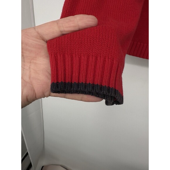 Vintage American Flag Sweater Womens Size XL Red 90s Karen Scott Australia - Picture 5 of 8